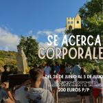 Campamento juvenil en Corporales organizado por la parroquia de La Bañeza.