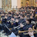 Concierto de la agrupación musical de las Angustias en la iglesia de El Salvador de La Bañeza