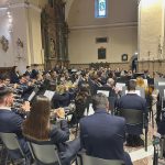 Música Semana Santa La Bañeza con bandas procesionales en desfile